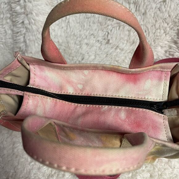 Marc Jacobs Tie-Dye Mini Canvas Tote Bag with Crossbody Strap - Picture 10 of 16